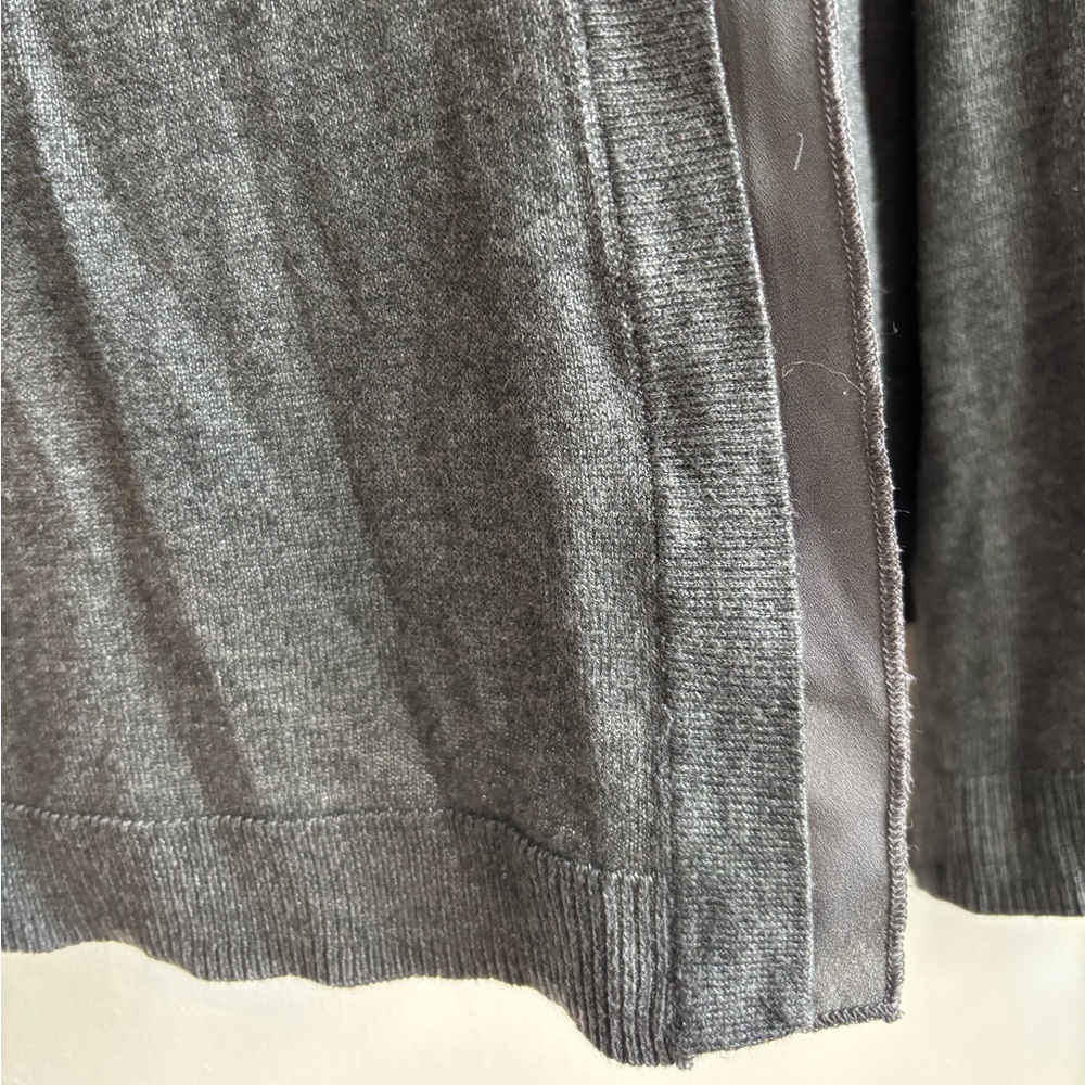 Apt. 9 Women's Charcoal Open Cardigan - Picture 4 of 6